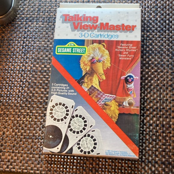 Sesame Street Talking View-Master 3-D Cartridges - Picture 2 of 11